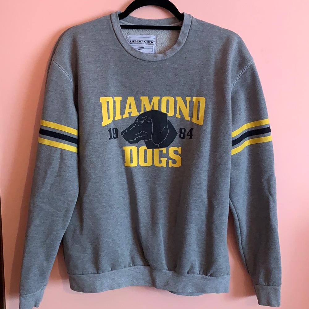RARE: Metal Gear Solid Diamond Dogs Insert Coin Sweatshirt